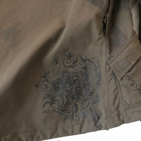 Empyre Olive Snow Winter Jacket w/Removable Hood - Picture 9 of 11